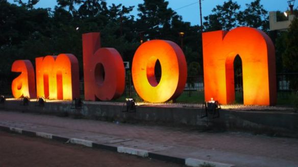 Ambon Manise - zona de recreo deportivo en el centro de Ambon City